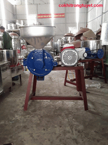 máy xay đậu nành chân ngang