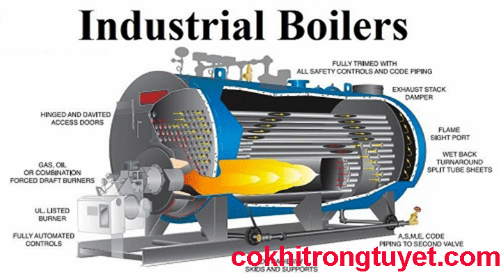 nồi hơi đốt than công nghiệp