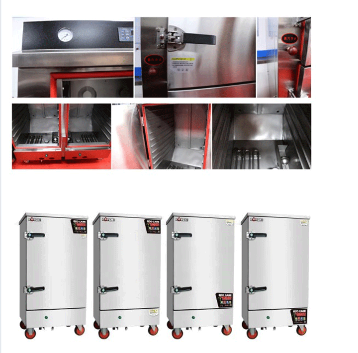 tủ nấu cơm công nghiệp cho nhà hàng khách sạn 02