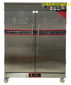 Cấu tạo tủ nấu cơm công nghiệp đun gas điện