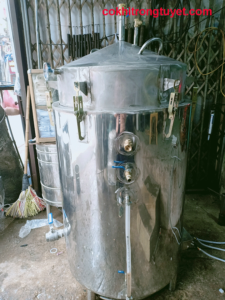 Cung cấp có nồi nấu rượu bằng điện mini 10kg - 2019