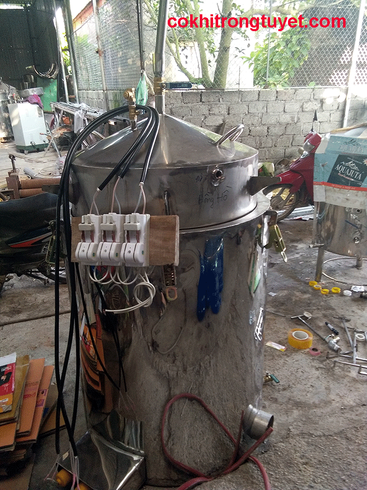 Cung cấp nồi hơi nấu rượu đến cho mọi nhà thật đơn giản