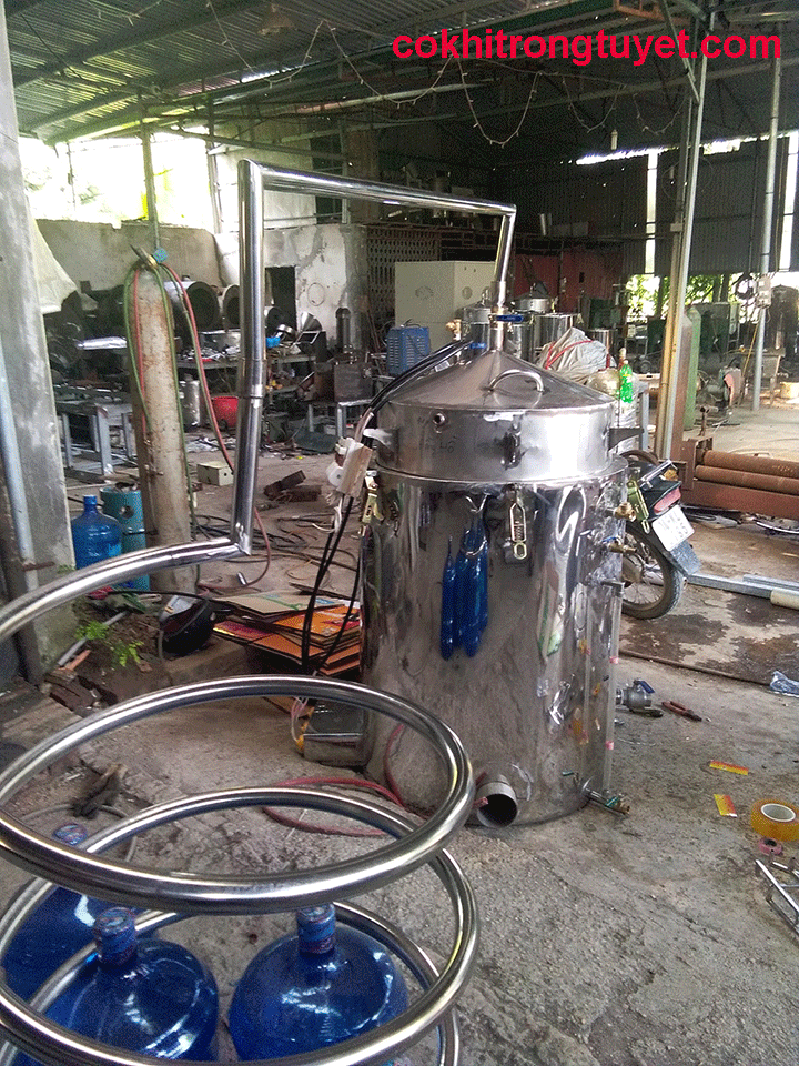 NGUYÊN LÝ HOẠT ĐỘNG CỦA NỒI CHƯNG CẤT RƯỢU