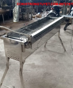 lò nướng chả xiên tự động