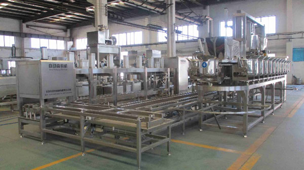 Dây chuyền sản xuất đậu phụ Dây chuyền sản xuất đậu phụ