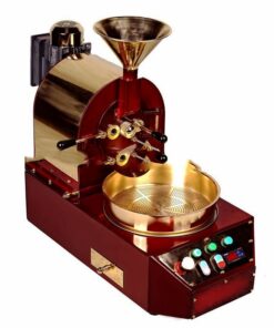 Máy rang cà phê mini tiện dụng với công suất một nửa kg.