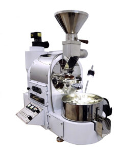 Máy rang hạt cà phê 1kg/2kg sử dụng điện và gas .