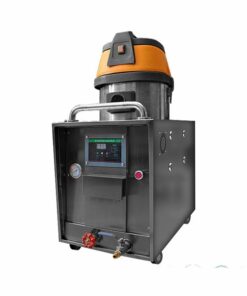 Máy rửa xe hạng nặng rửa siêu sạch bằng hơi nước nóng.