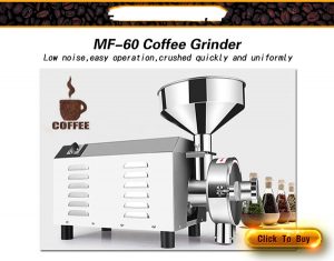 Máy xay cà phê công nghiệp công suất lớn 60kg xay tự động.