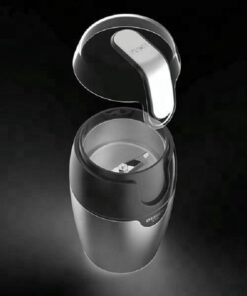 Máy xay cà phê và gia vị chạy tự động chất liệu thép không rỉ.