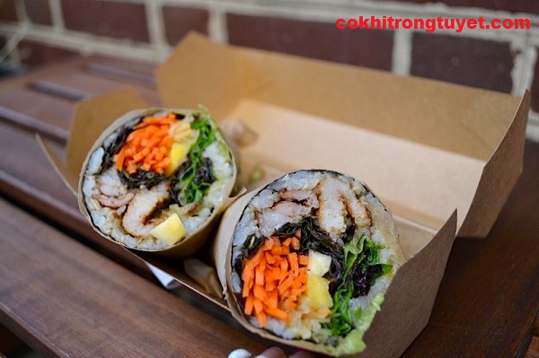 Mỹ, sushi burrito