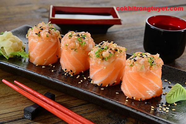 Na Uy, cuộn cá hồi