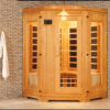 Phòng xông hơi khô tại nhà chất liệu gỗ cho 2 - 4 người.