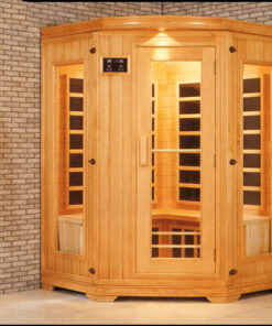 Phòng xông hơi khô tại nhà chất liệu gỗ cho 2 - 4 người.