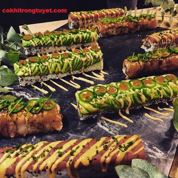 Pháp, cửa hàng sushi