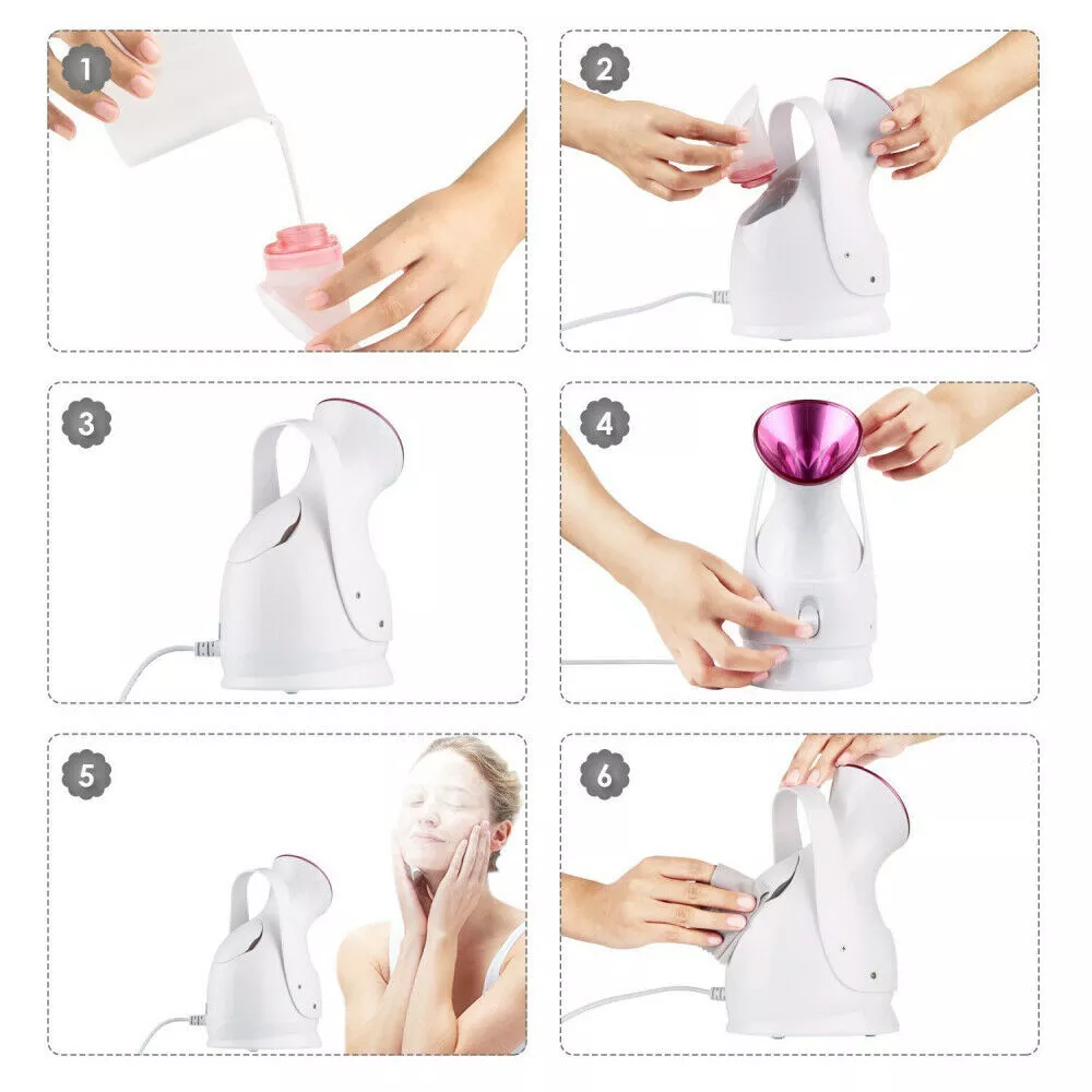 Chăm sóc da mặt bằng máy xông hơi cho thẩm mỹ viện Chăm sóc da mặt bằng máy xông hơi cho thẩm mỹ viện