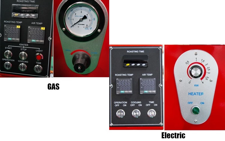 Manufacturer supply best price bideli 500g 1kg home commercial coffee bean roaster