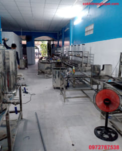 Dây chuyền sản xuất đậu phụ