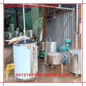 Nồi hơi nấu đậu bằng điện