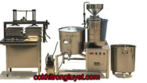 Dây chuyền sản xuất đậu phụ