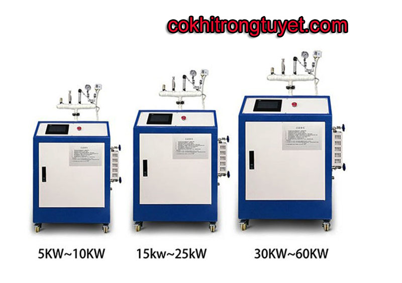 máy hơi điện tư động