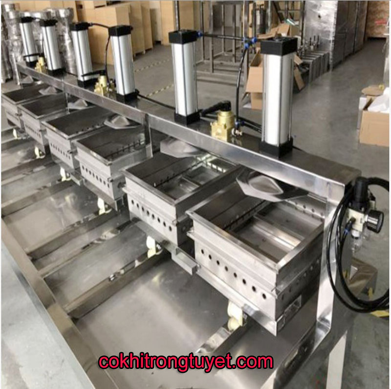 khuôn ép đậu bằng khí nén 