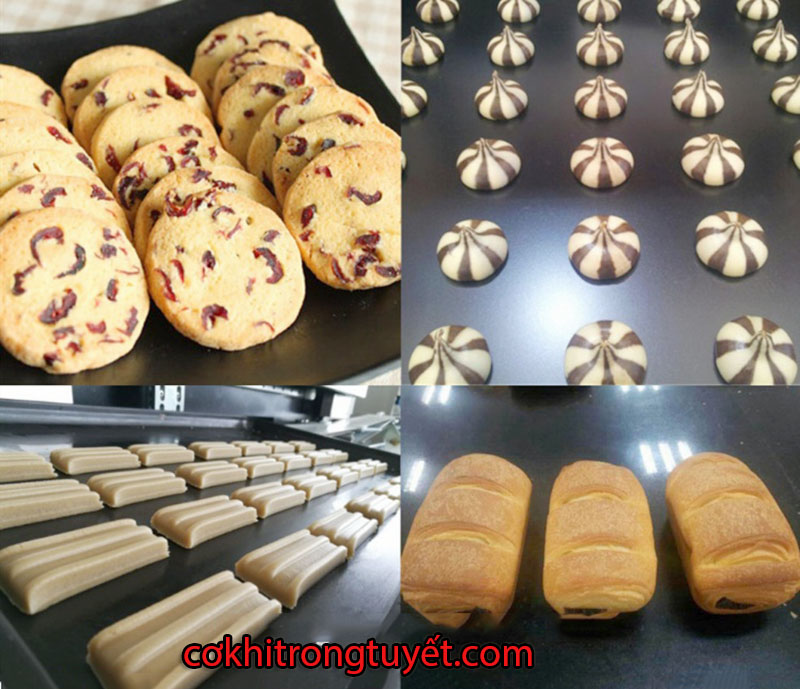 bánh mì nướng bằng lò nướng công nghiệp