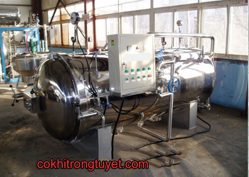 lò tiệt trùng công nghiệp