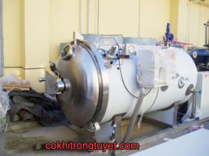 nòi hơi tiệt trùng ngang