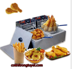 Bếp chiên công nghiệp bằng điện