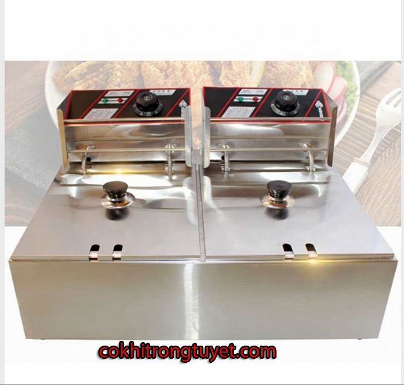 Bếp chiên công nghiệp bằng điện giá rẻ