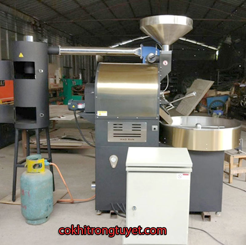 máy rang ca phê 10kg/mẻ