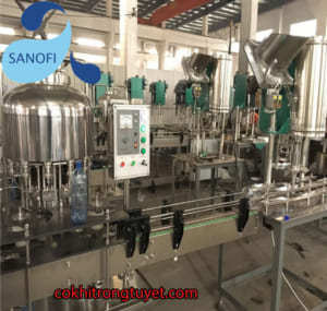 hệ thống máy chiết rót công nghiệp