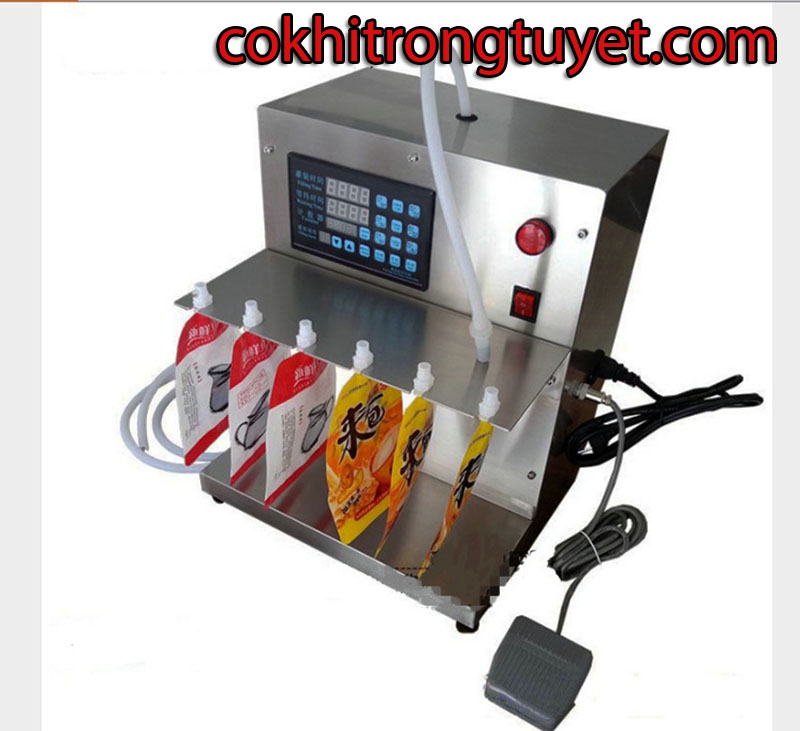 máy chiết rót định lượng bằng điện