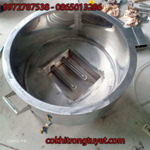 nồi hầm cháo 100 lít