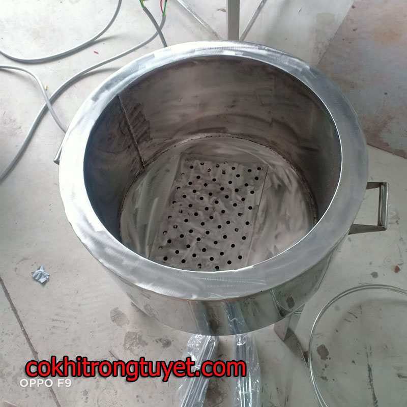 Nồi chiên đậu phụ bằng điện