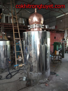 nồi rượu hồ lô bằng đồng